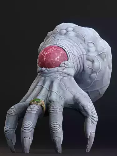 Cartoon hand zombie Abomination Hand