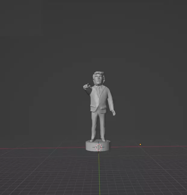 Donald Trump 3D print model_0