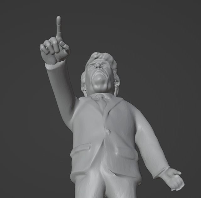 Donald Trump 3D print model_11