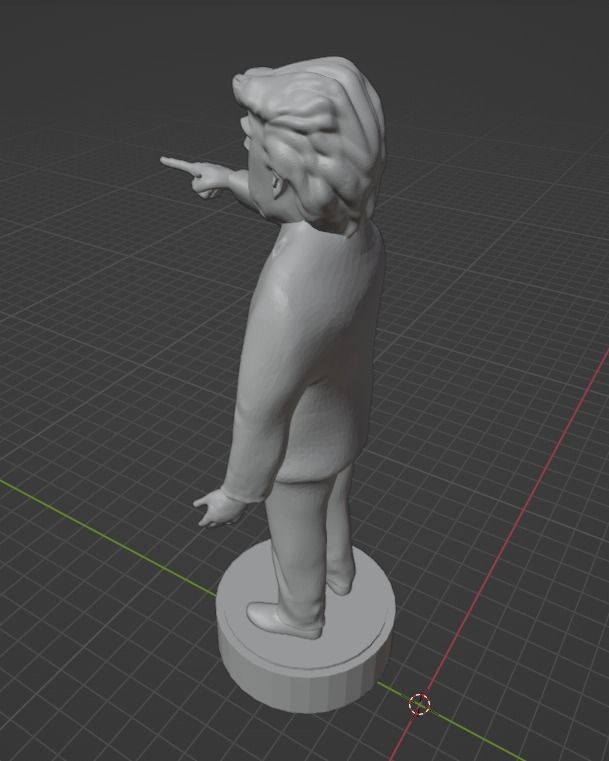 Donald Trump 3D print model_5