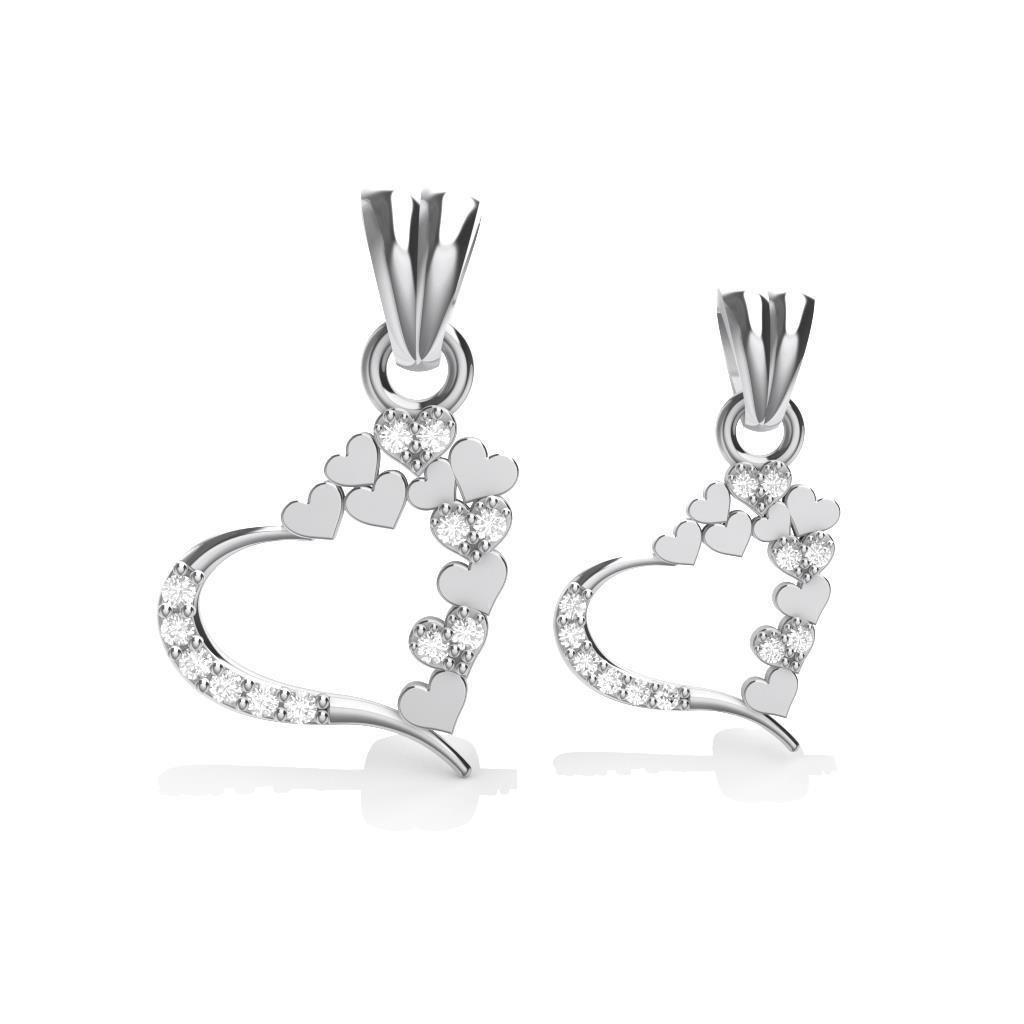 HEART PENDANT 3D print model_5