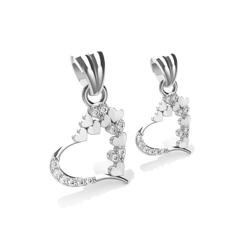 HEART PENDANT 3D print model_6