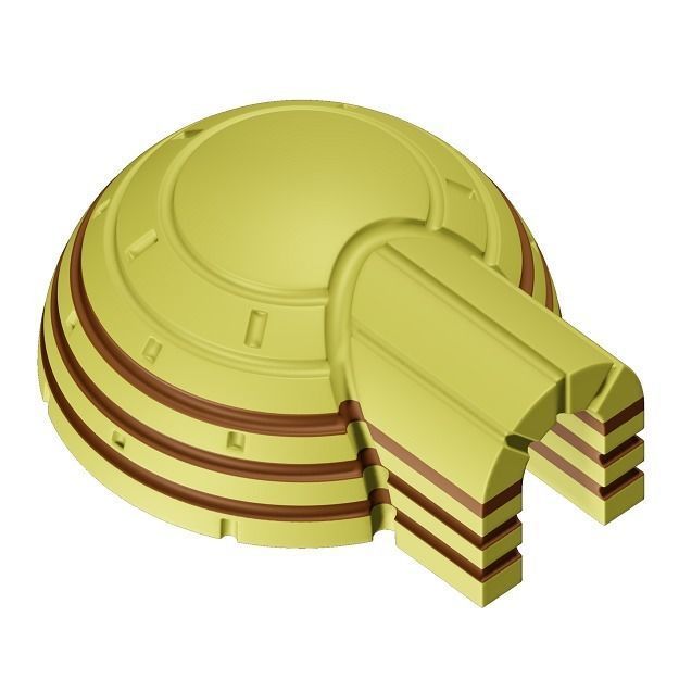 Kids Igloo House 3D model_2