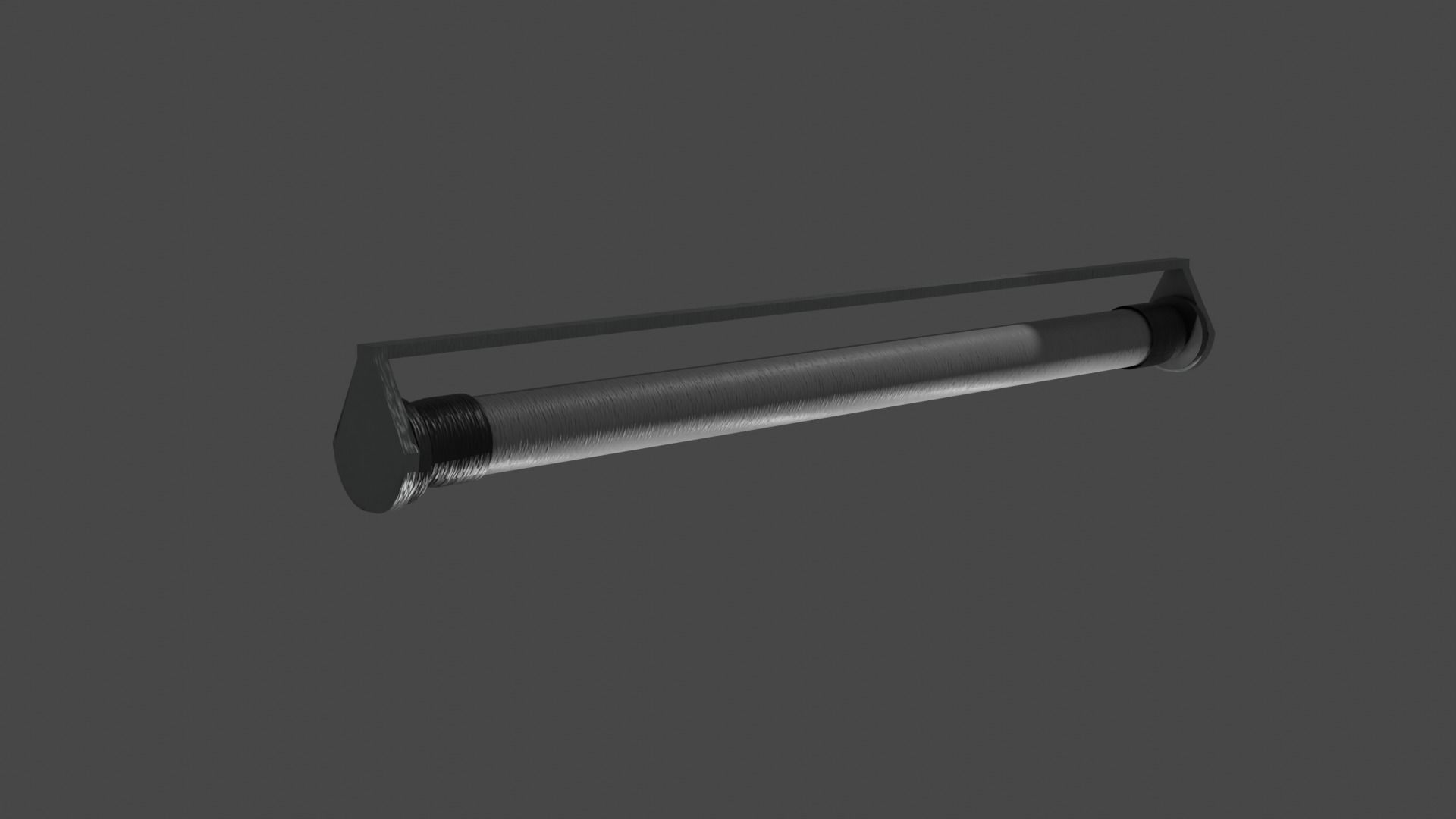 Fluorescent Low-poly 3D model_1