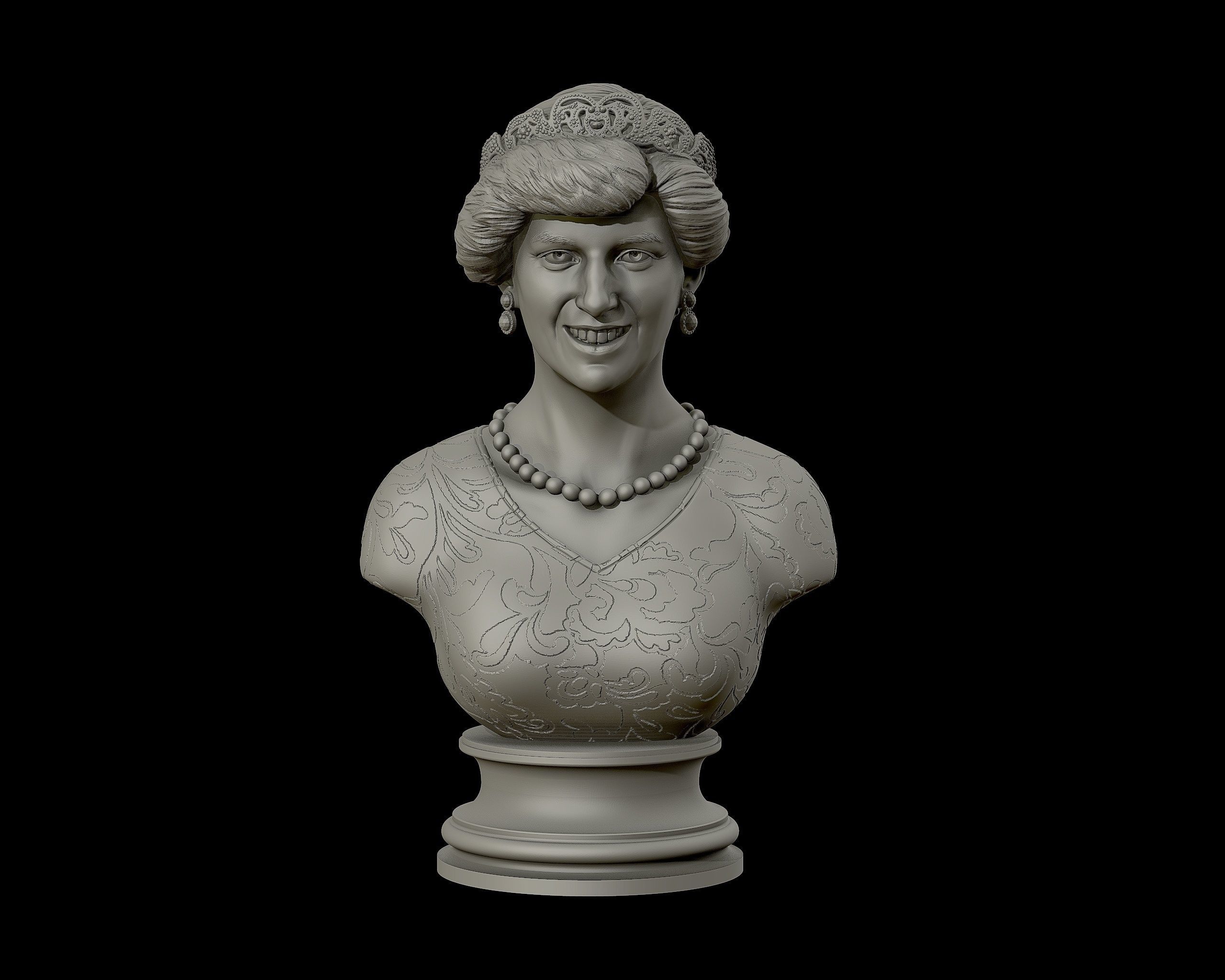 Princess Diana 3D model ready to print 3D model 3D printable | CGTrader