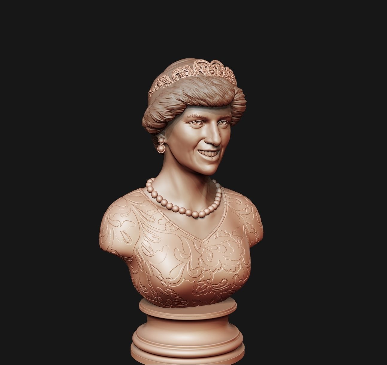 Princess Diana 3D model ready to print 3D model 3D printable | CGTrader