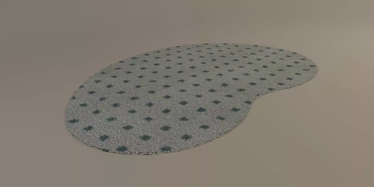 Celestial Carpet 3D model_0