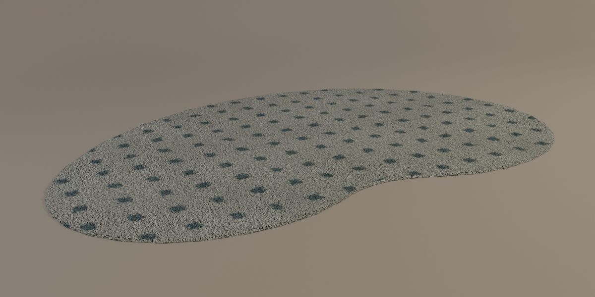 Celestial Carpet 3D model_1