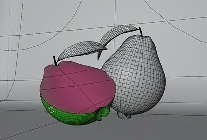 Guava Fruit 3D Low-poly 3D model 7