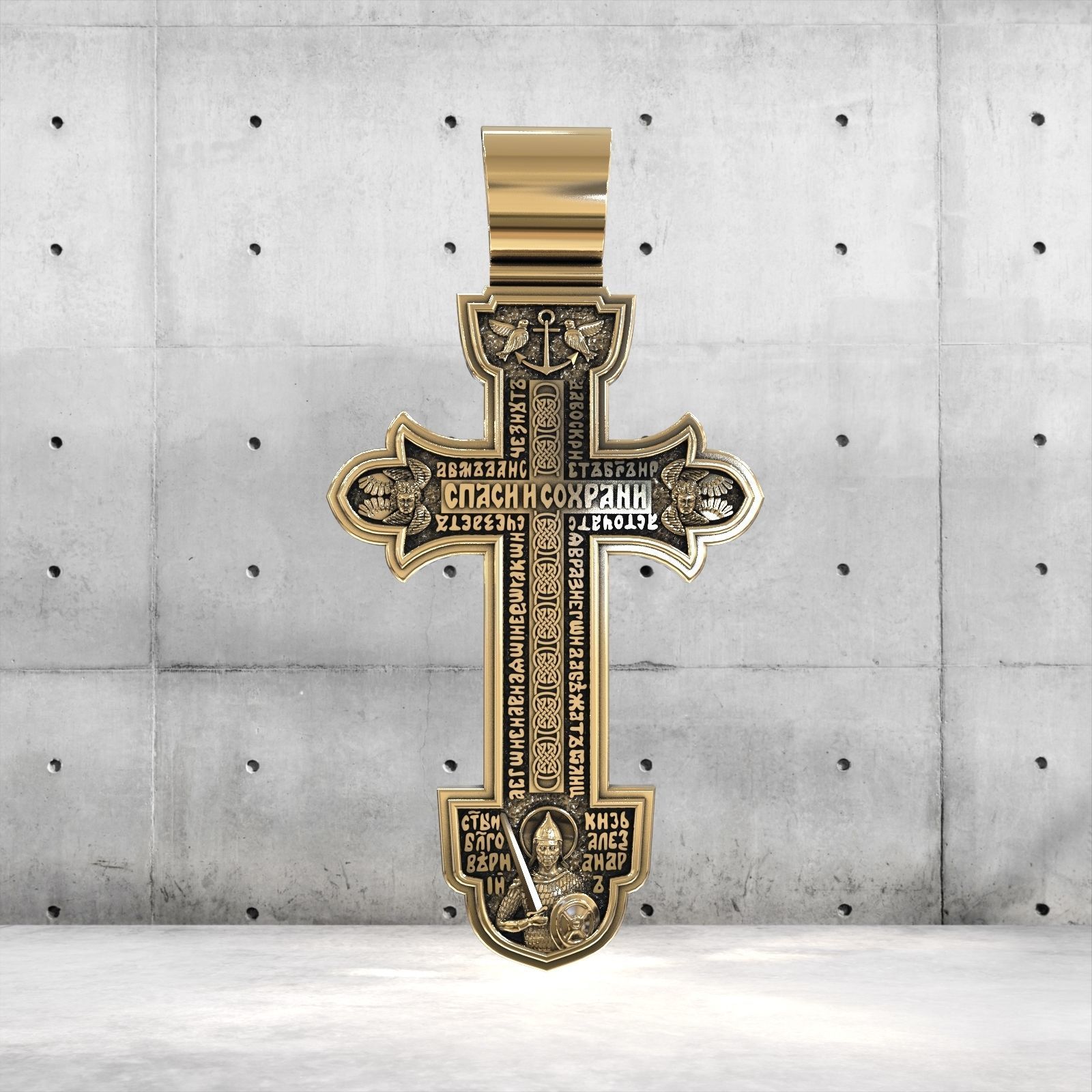 Cross KR 104 3D print model_1