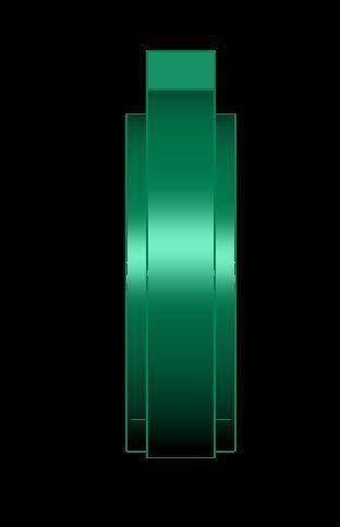 man ring 3D print model_7