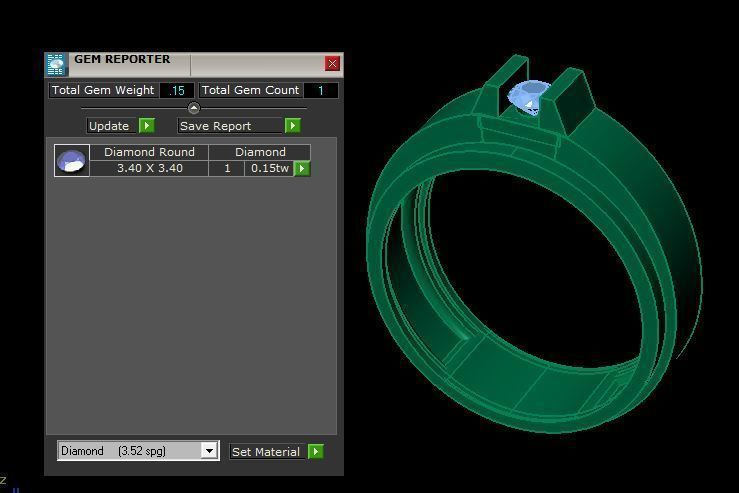 man ring 3D print model_11