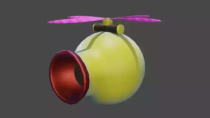 Fall Guys Fruit Shooter Free 3D model