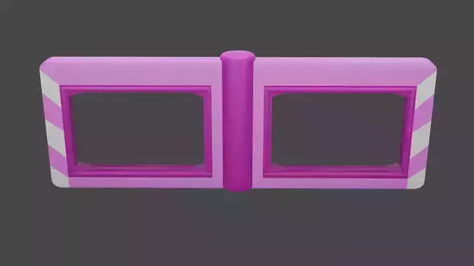 Fall Guys Spinning Wall Free 3D model