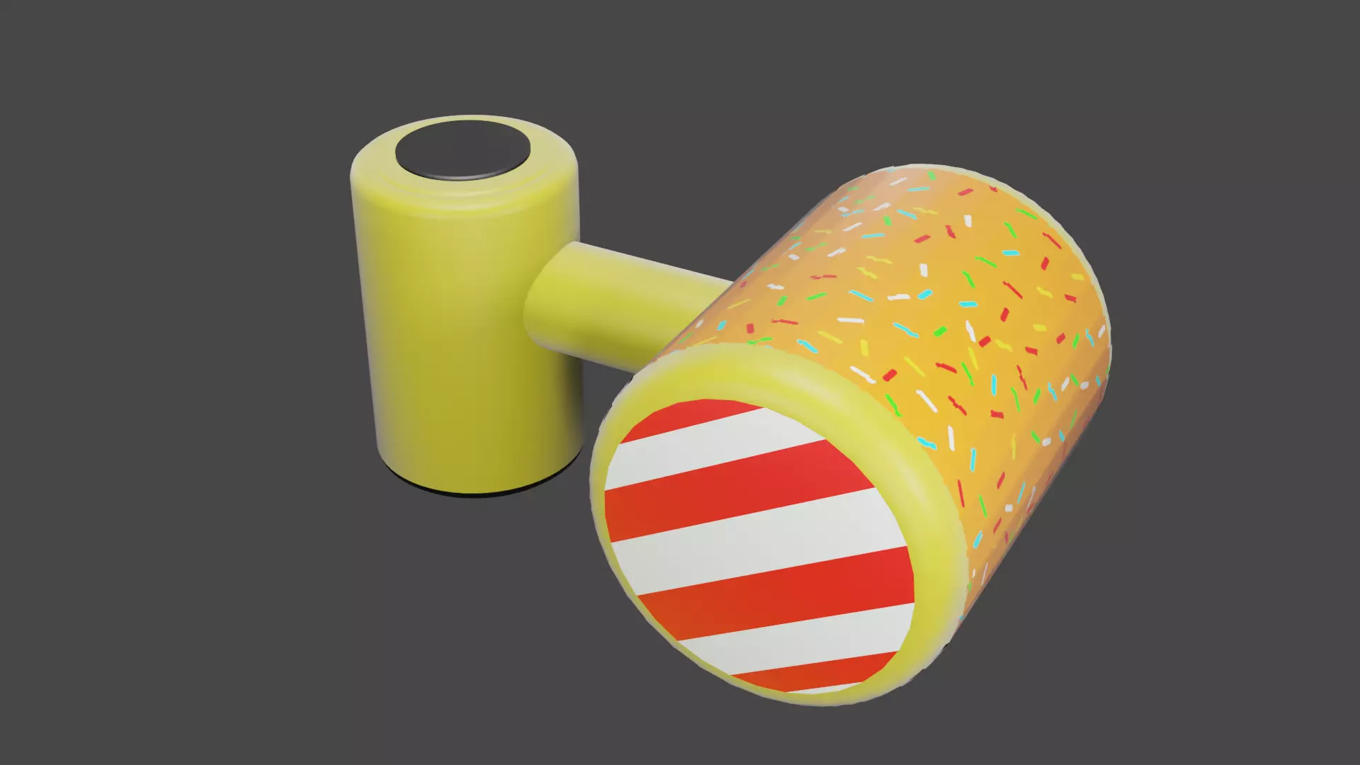 Fall Guys Spinning Hammer Free 3D model