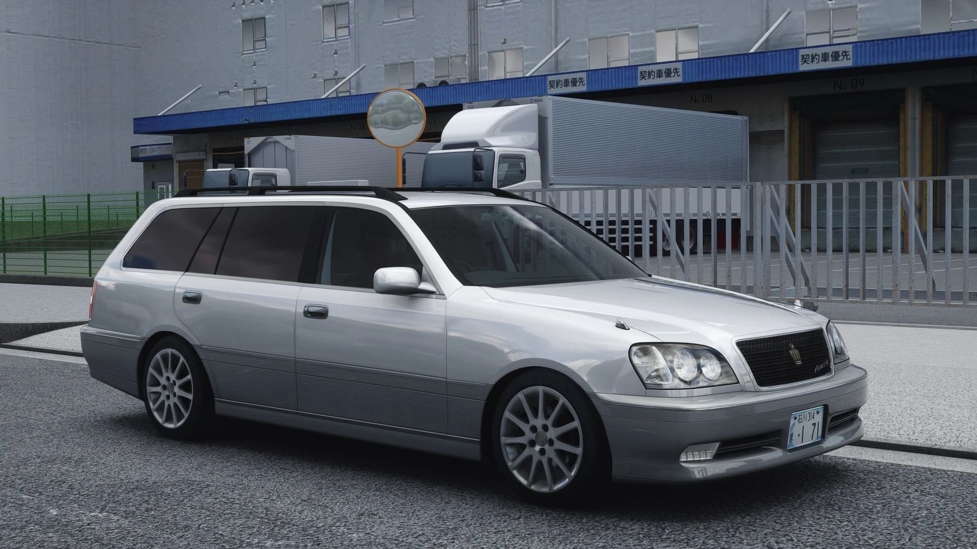 Toyota Crown Estate JZS170 3D model_4