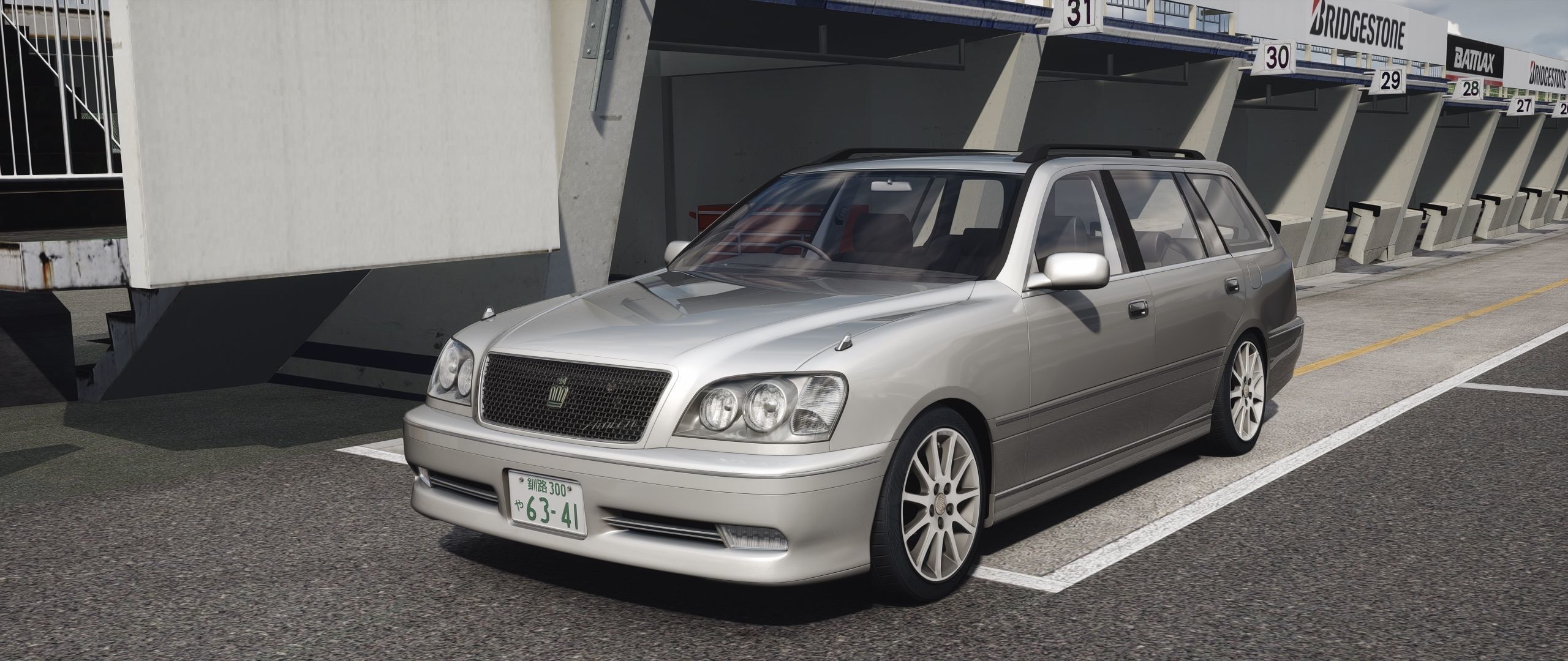 Toyota Crown Estate JZS170 3D model_2