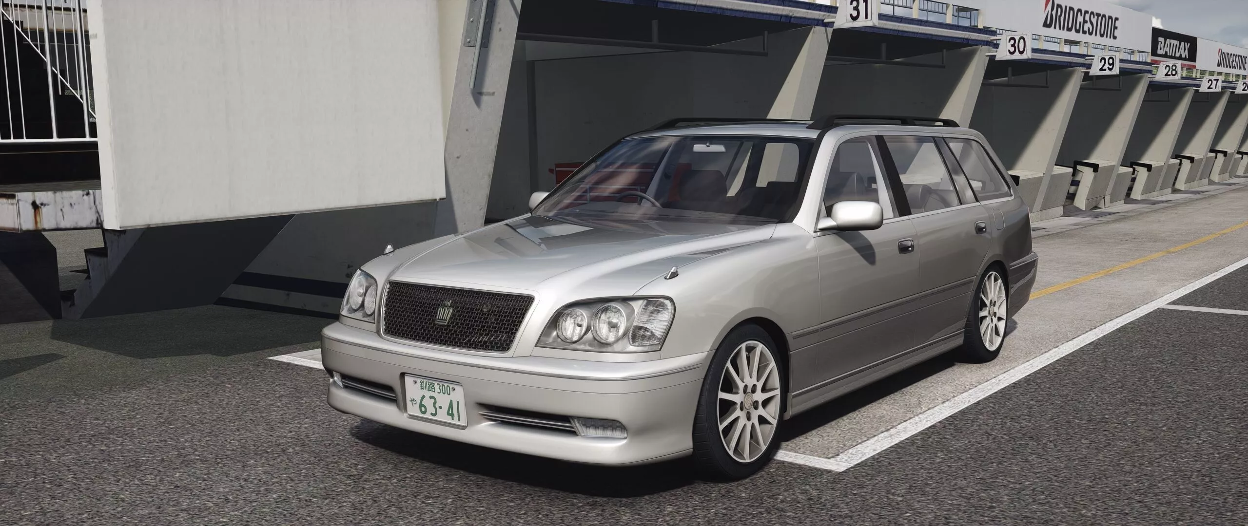 Toyota Crown Estate JZS170 Detailed 3D model | CGTrader
