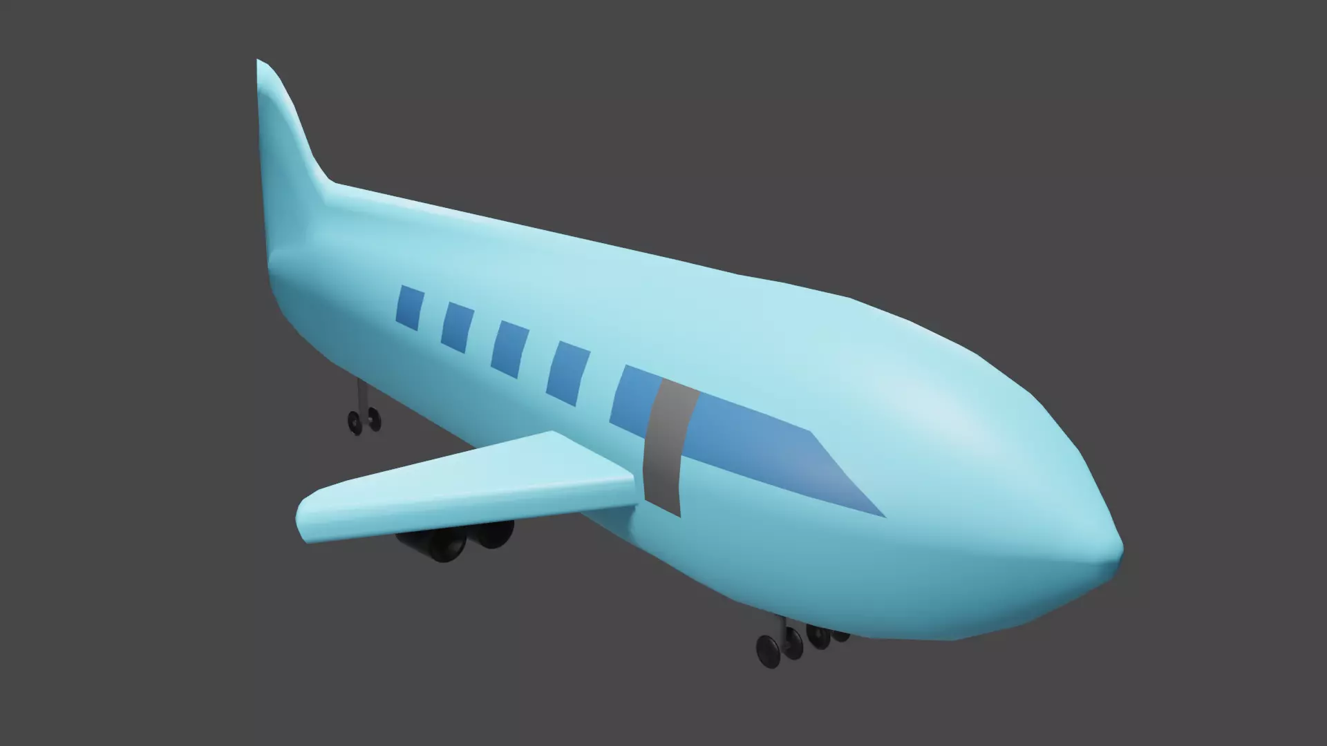 Fall Guys Areoplane Free 3D model