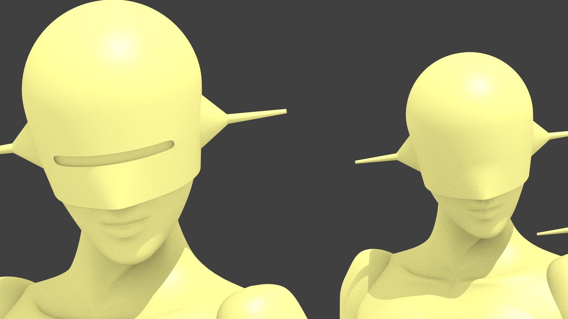 sexy robot 3D print model_18