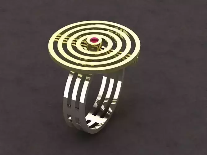 Quad Nova Ring 3D print model