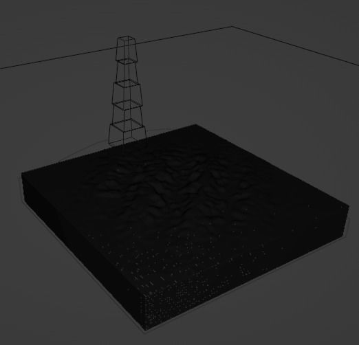 Pyramid Scene Free 3D model_1