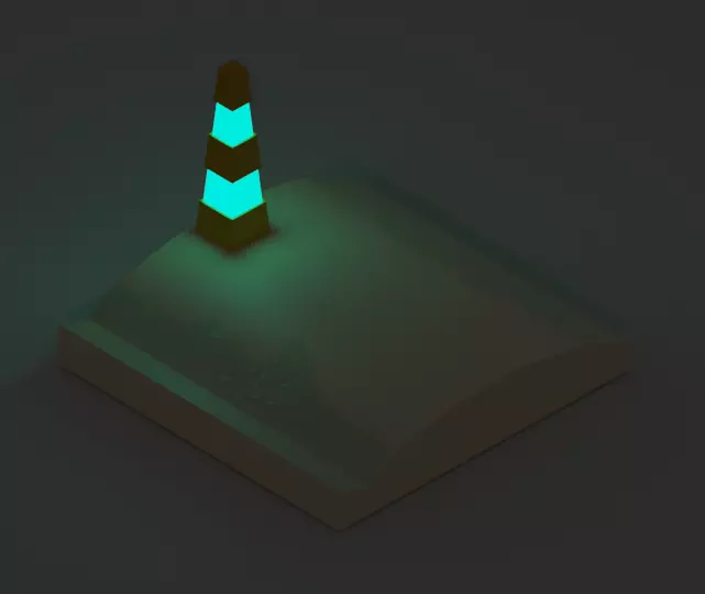 Pyramid Scene Free 3D model_0