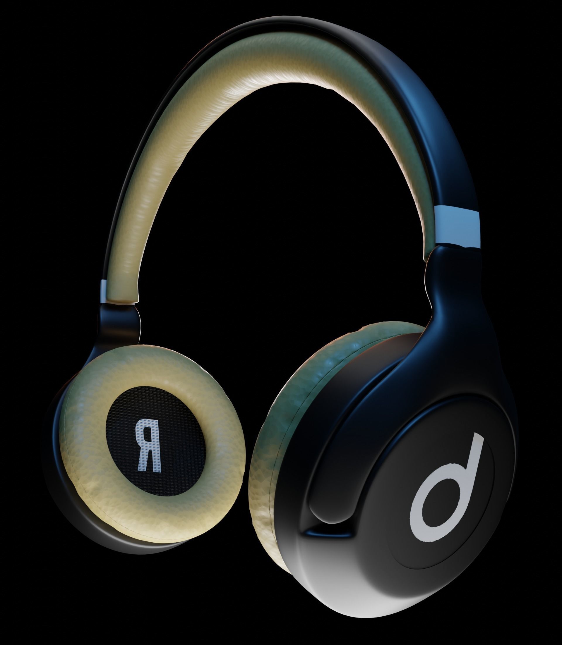 Beats Headphones 3D print model_1