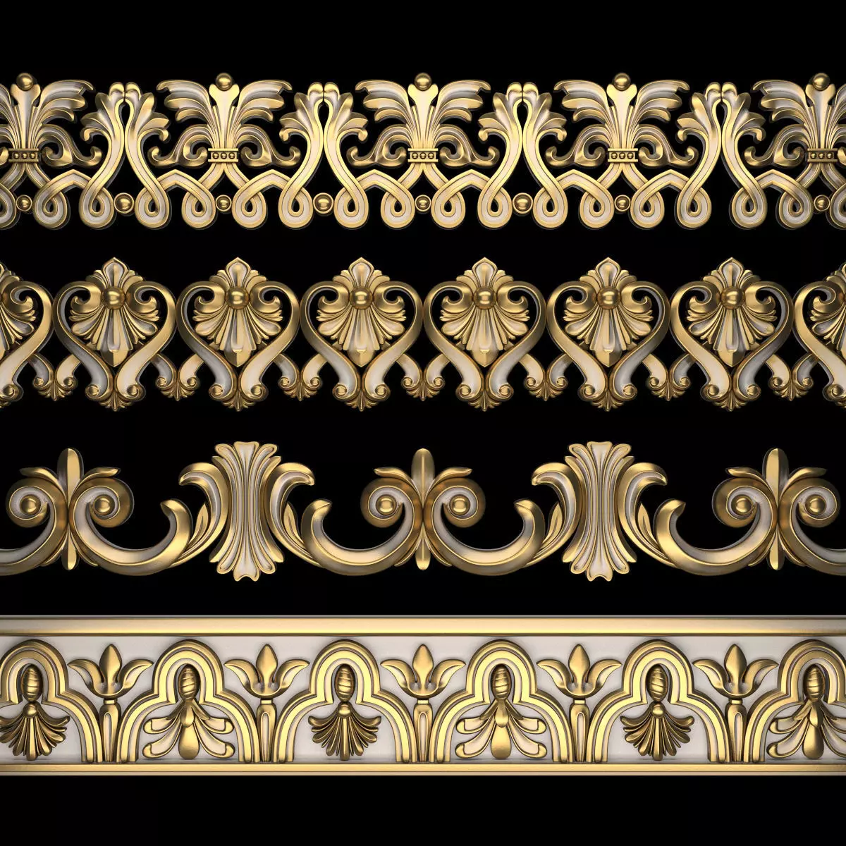 Path Ornament Pack 16 3D model_0