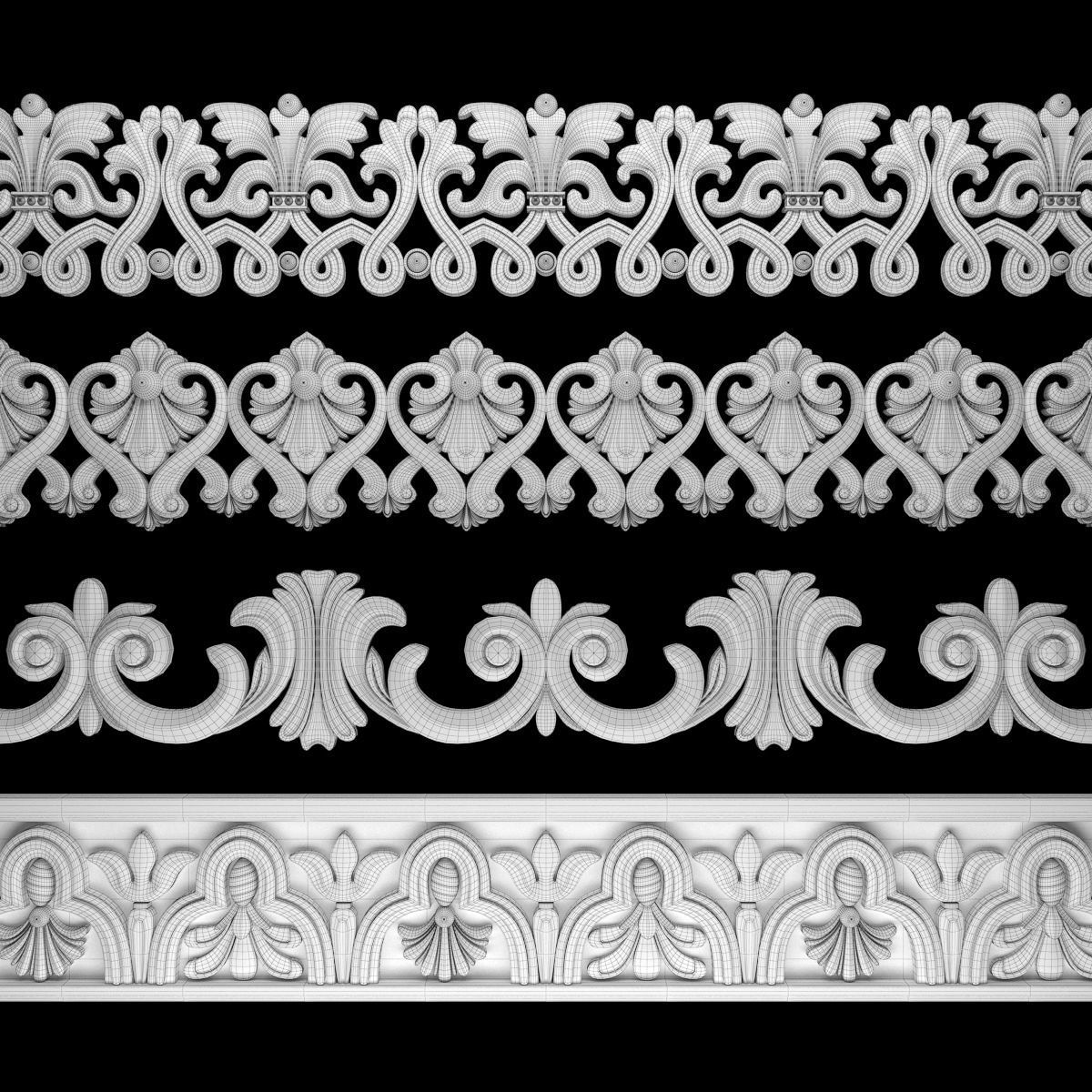 Path Ornament Pack 16 3D model_4