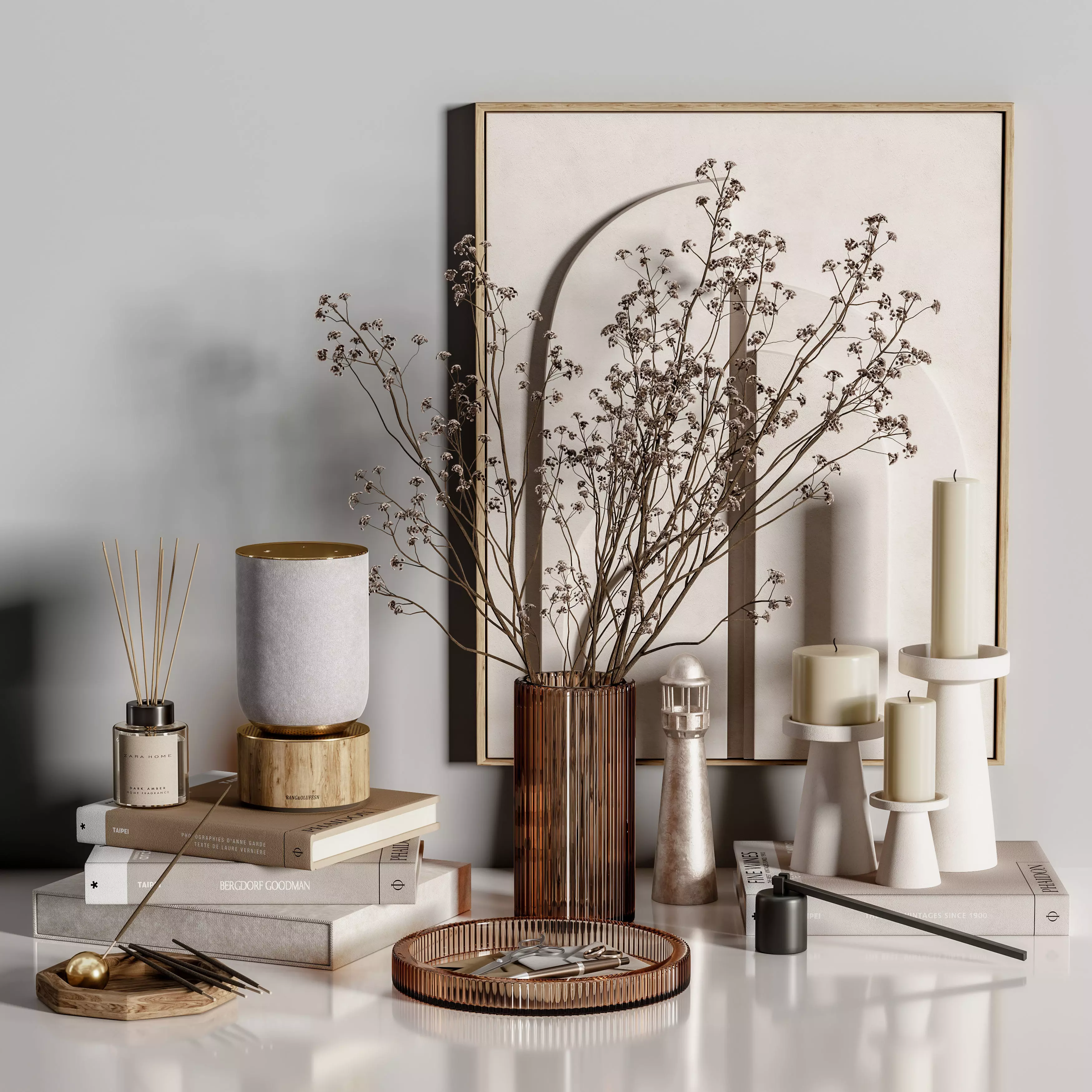 decorative set 36 3D model_0