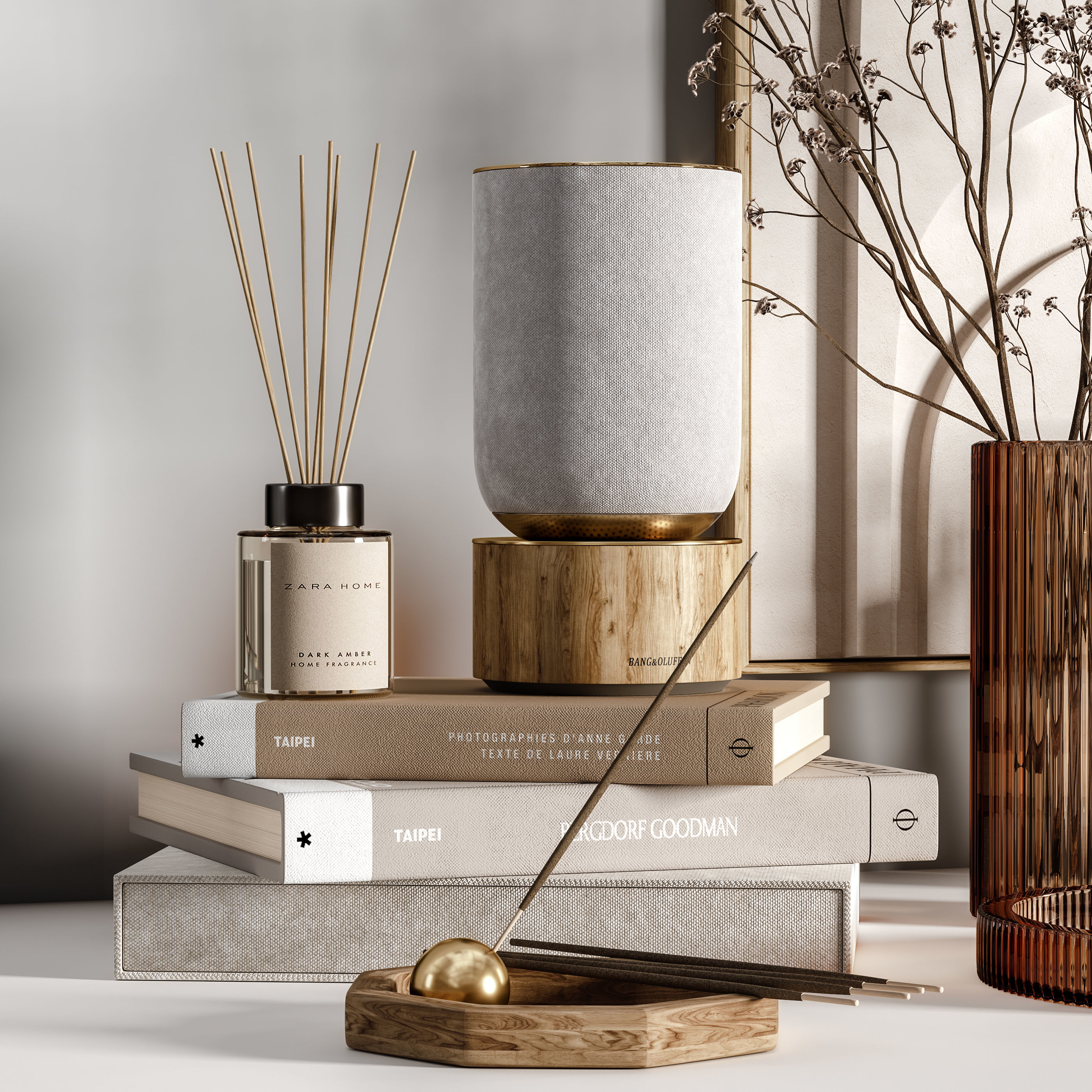 decorative set 36 3D model_3