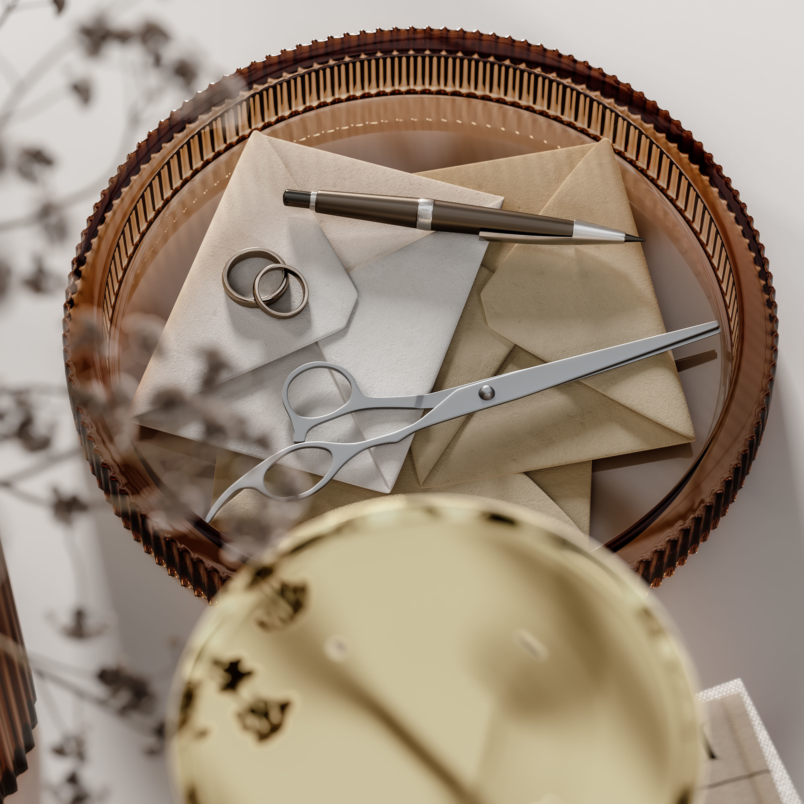 decorative set 36 3D model_4