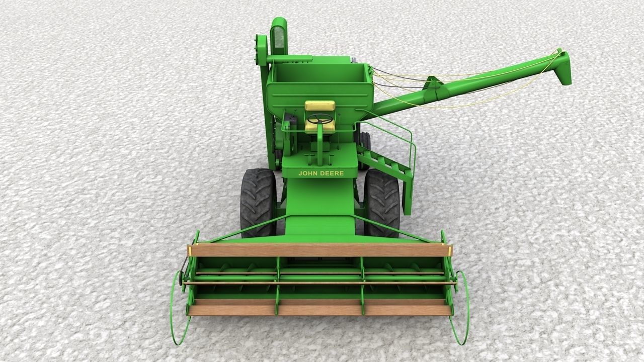 John Deere 95 1959 3D model_13