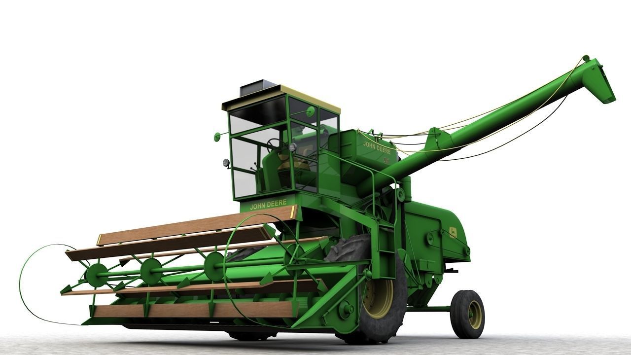 John Deere 95 1959 3D model_3