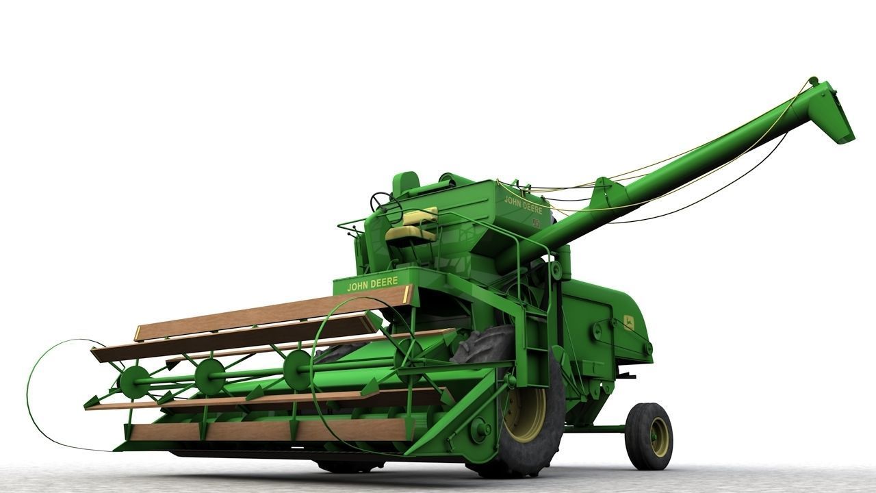 John Deere 95 1959 3D model_2