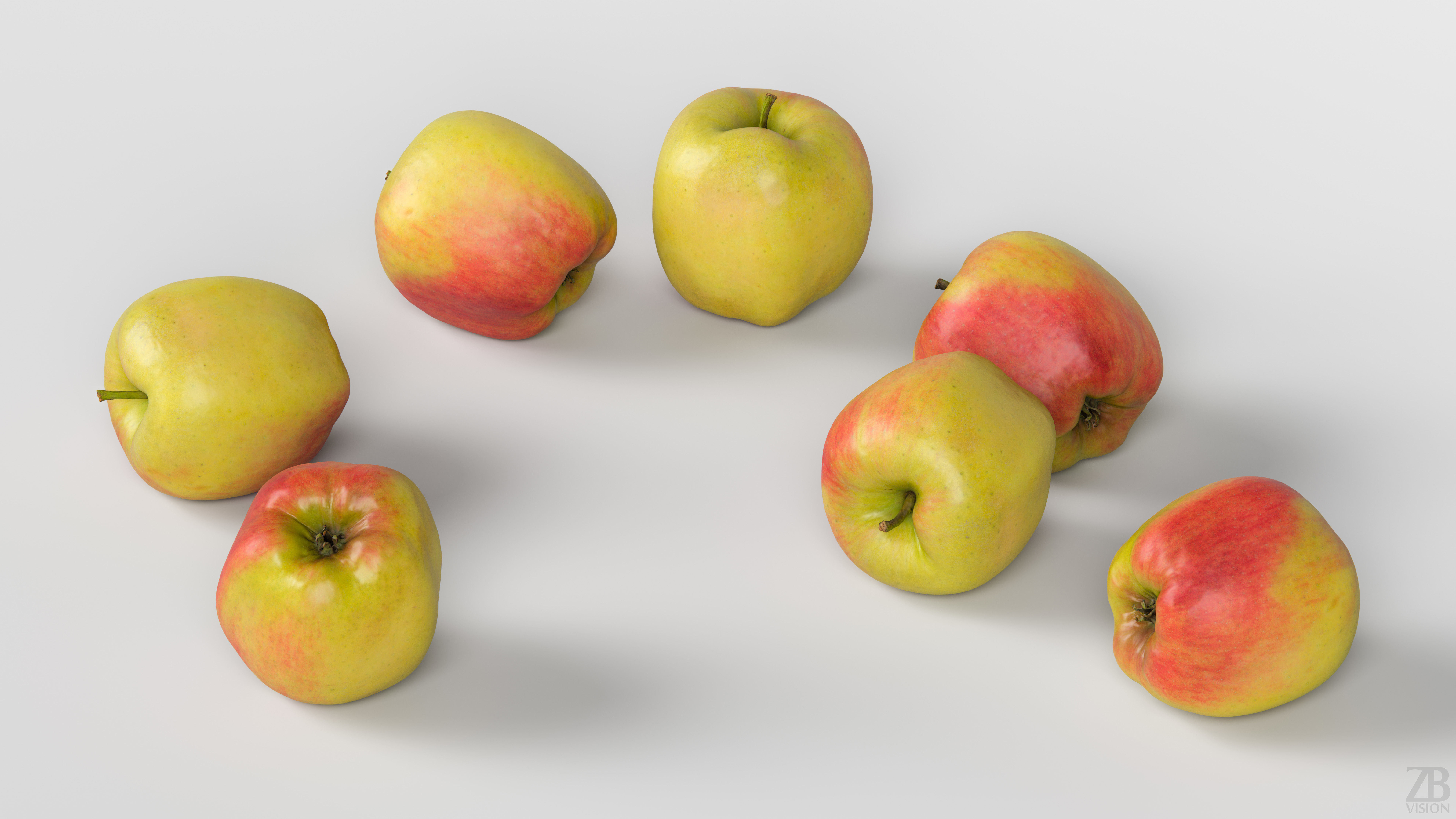 Apple 3D model_2