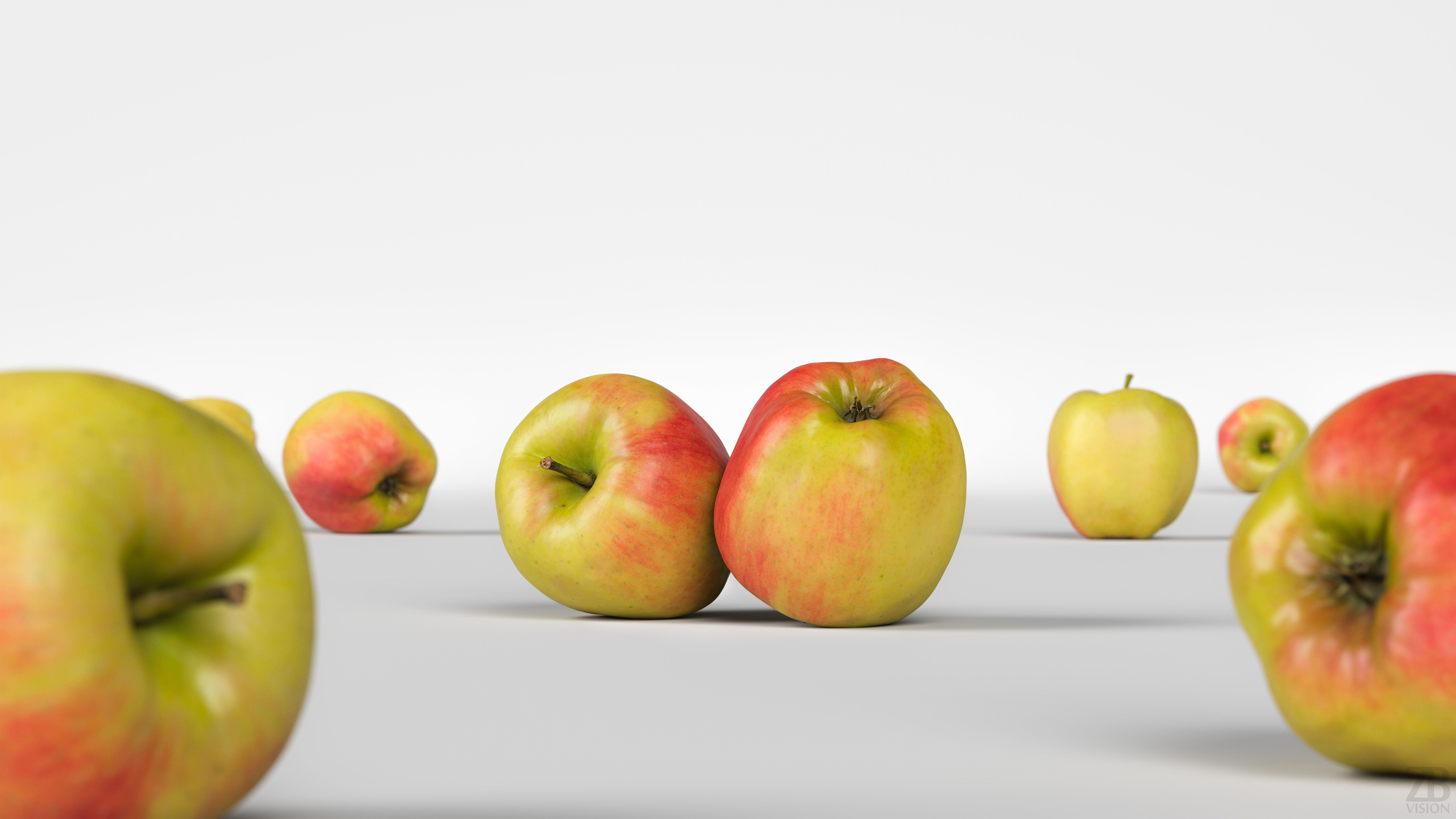 Apple 3D model_1
