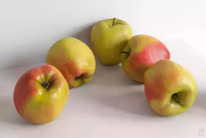 Apple 3D model