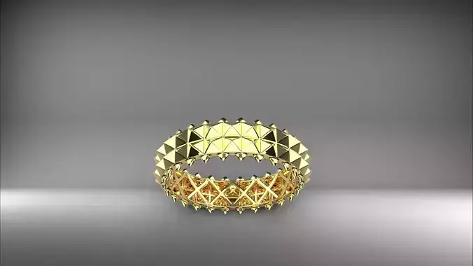 Double lane Spike Ring