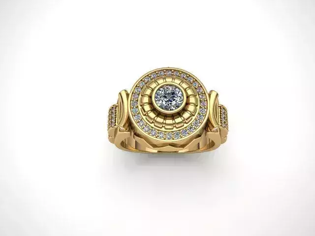 Unisex Ring 3D print model
