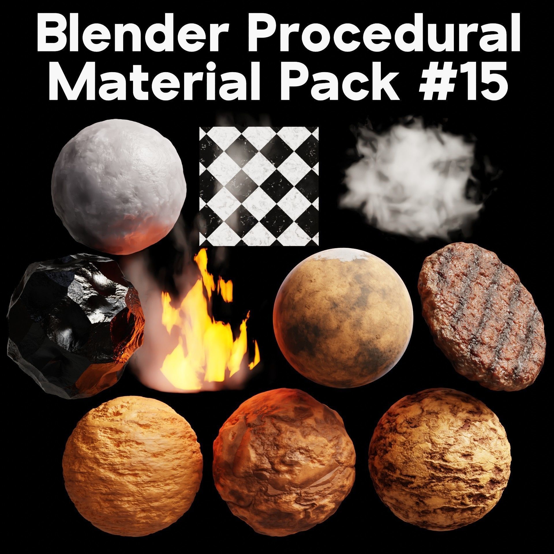 Blender Procedural Material Pack 15 Texture_18