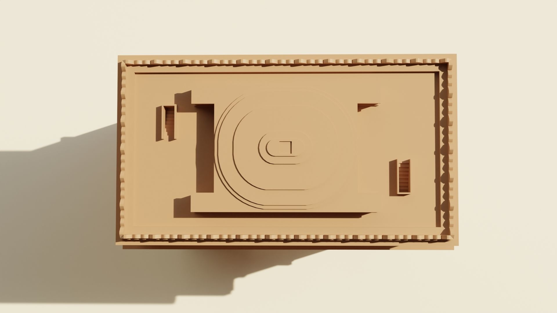 Arc de Triomphe 3D print model_3