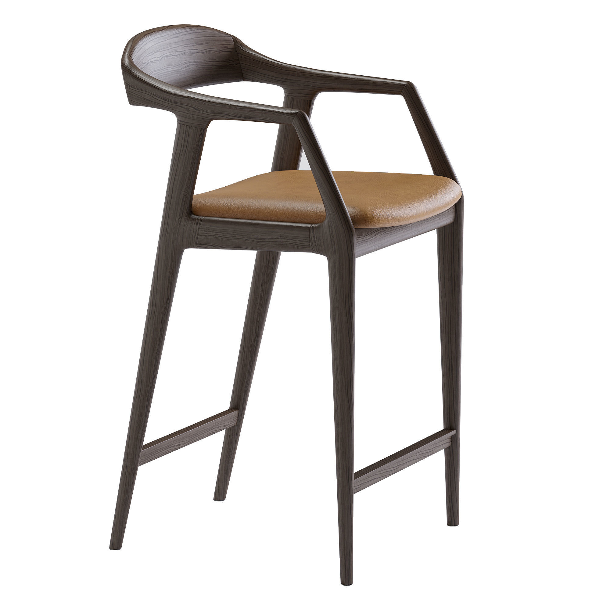 Sapporo barstool and chair by Deephouse 3D model_5