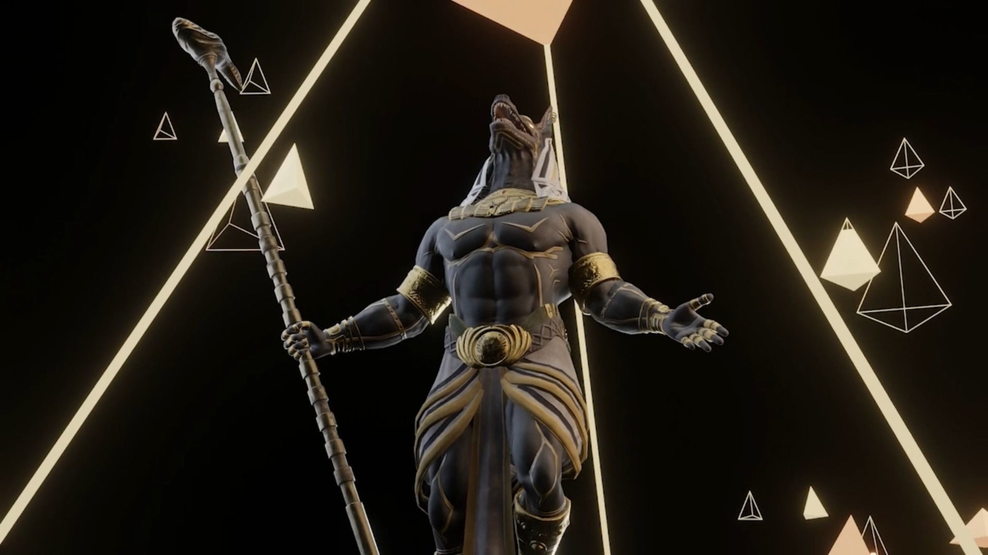 3D model Anubis VR / AR / low-poly | CGTrader