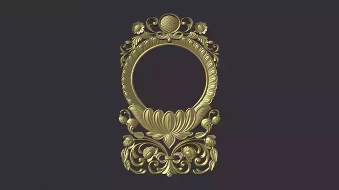 Carved Decor Ornament