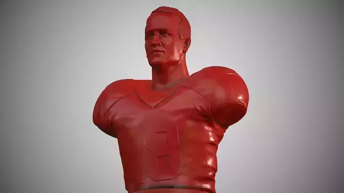 Peyton Manning 3D print model