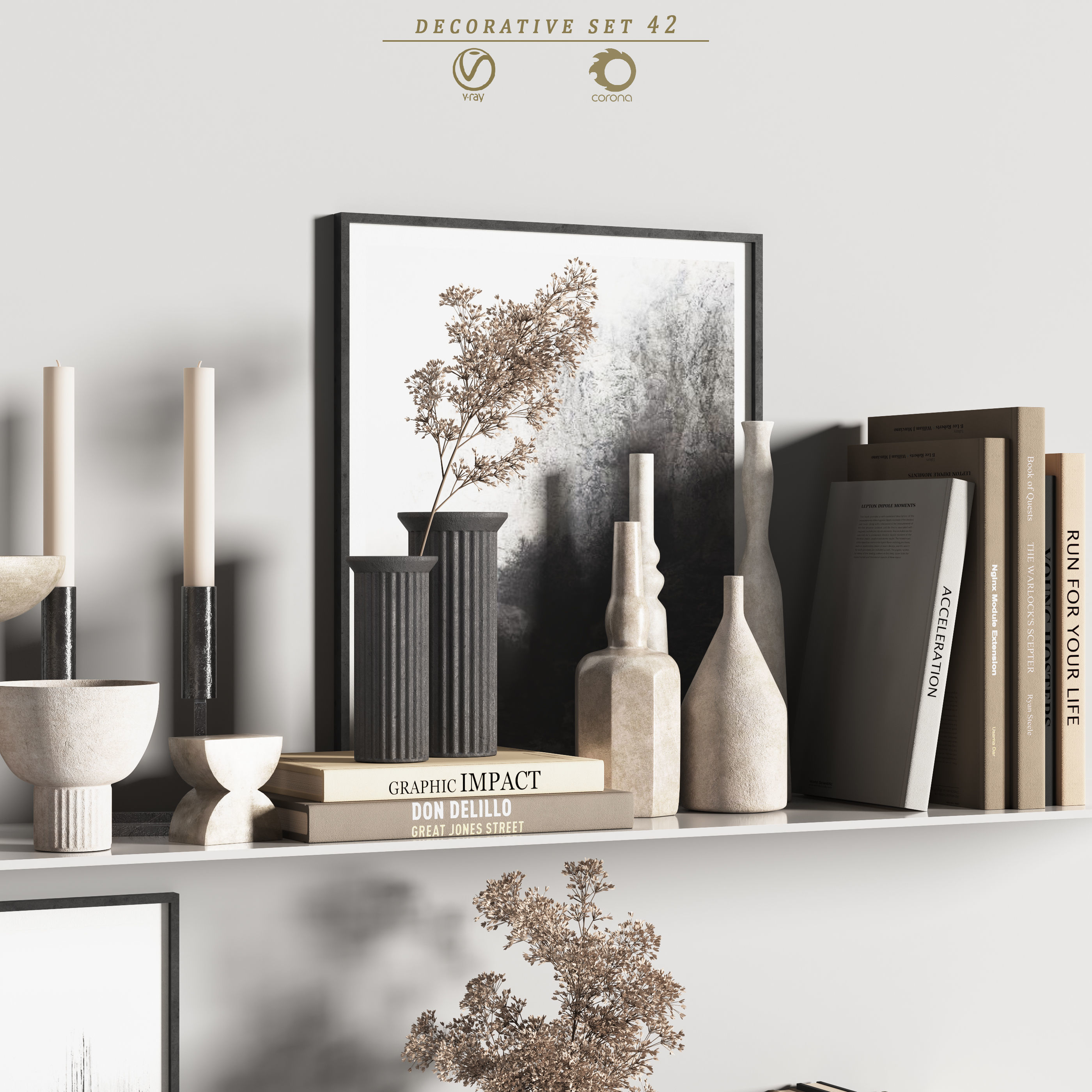 decorative set 42 3D model_5