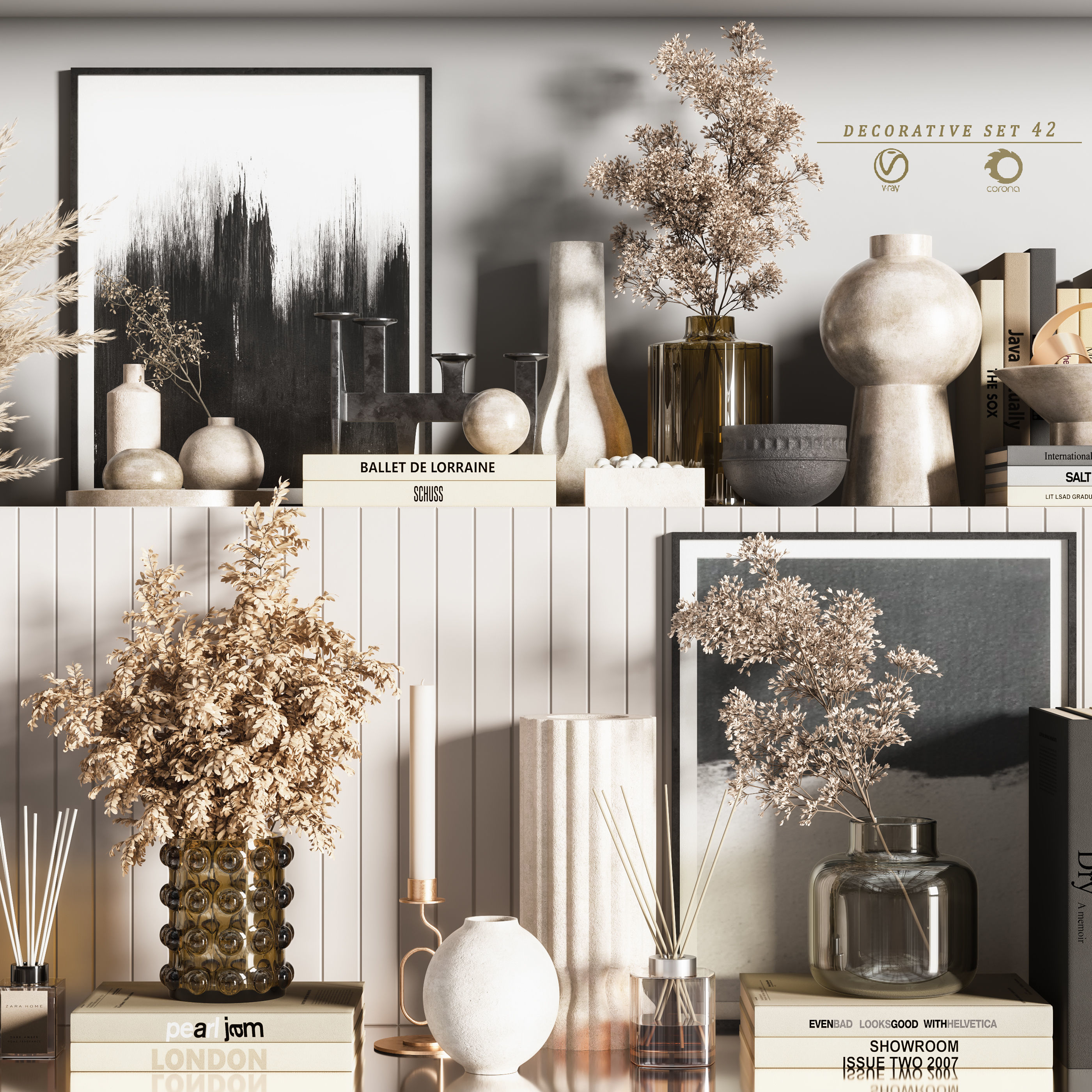 decorative set 42 3D model_3