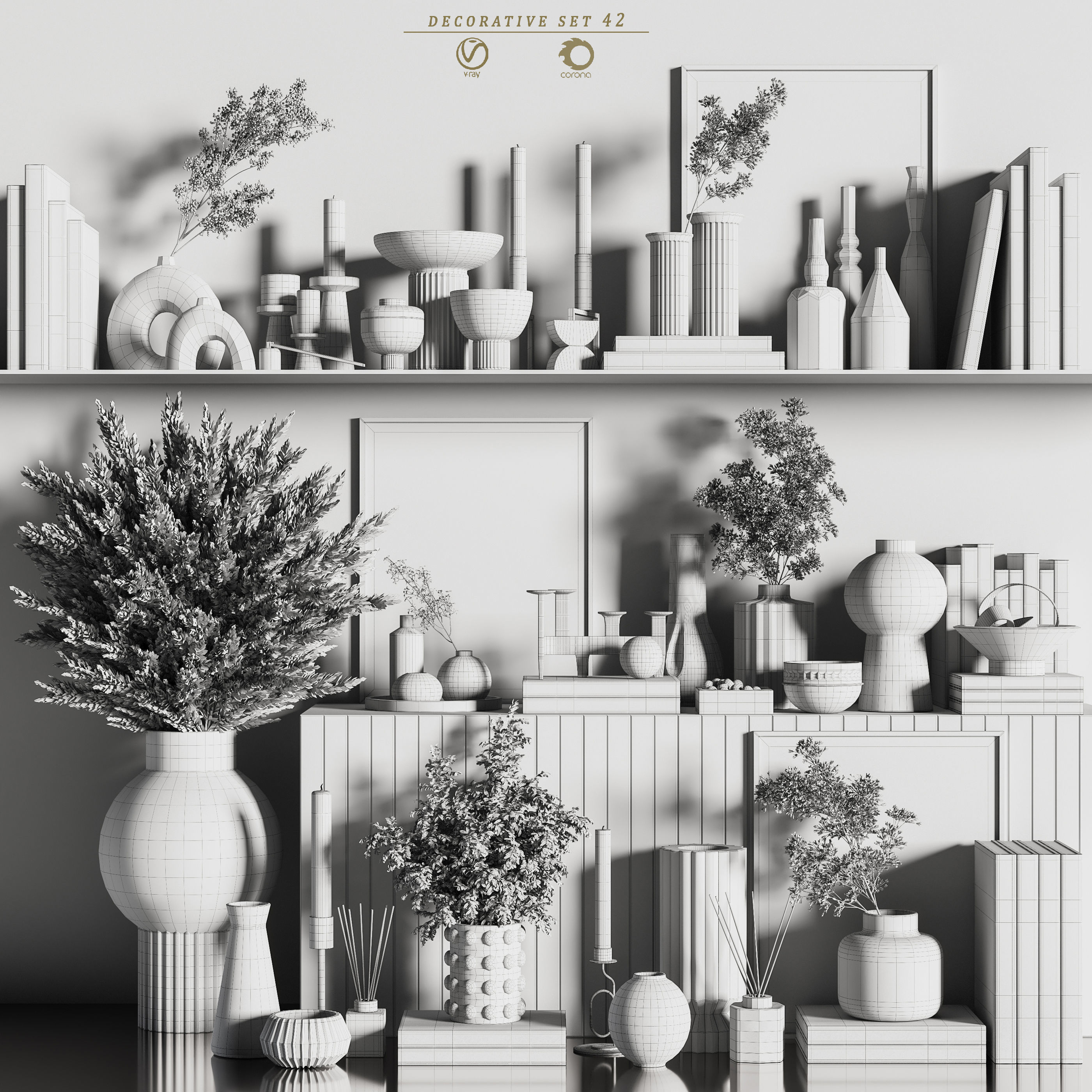 decorative set 42 3D model_6